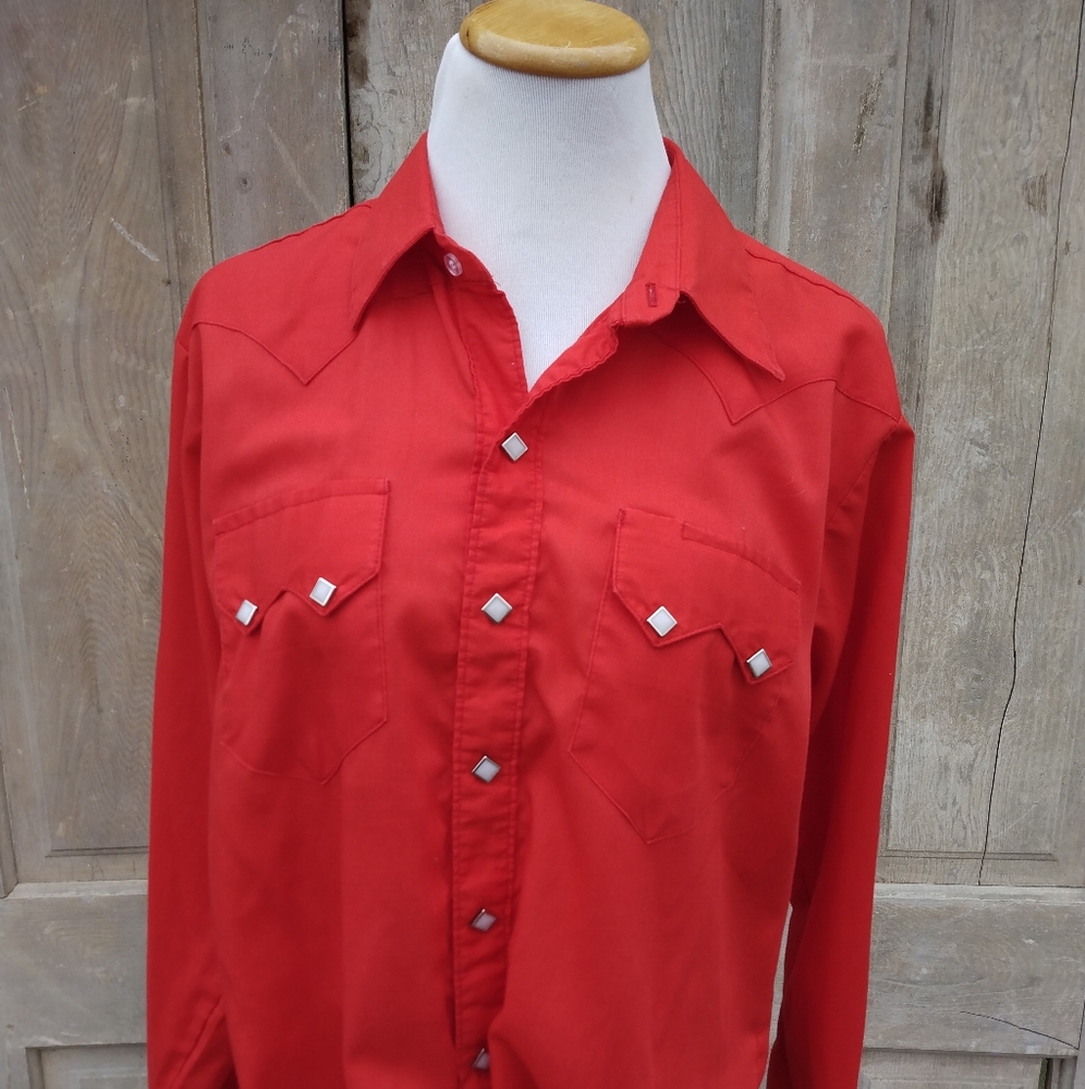 Vintage Western Rockmount Ranch Wear Shirt